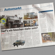 Oldtimer LWK Zeitungsbericht